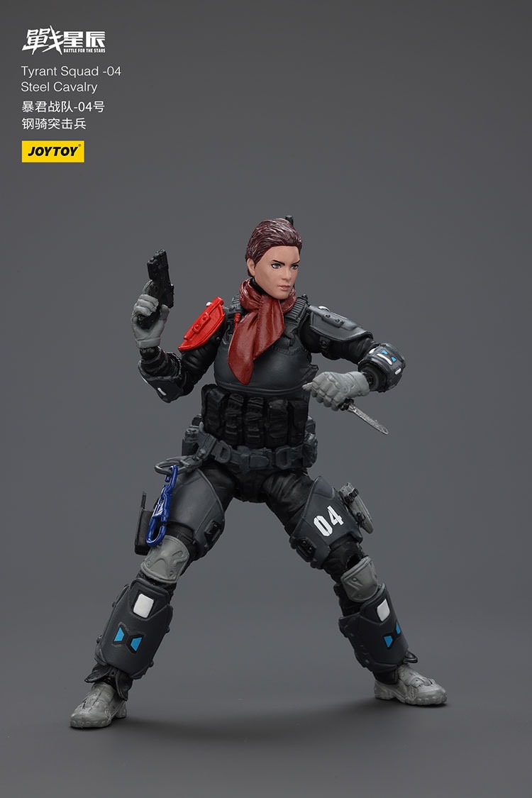 Battle for the Stars Tyrant Squad-04 City Combat Type Action Figure  (Prototype Shown) View 9