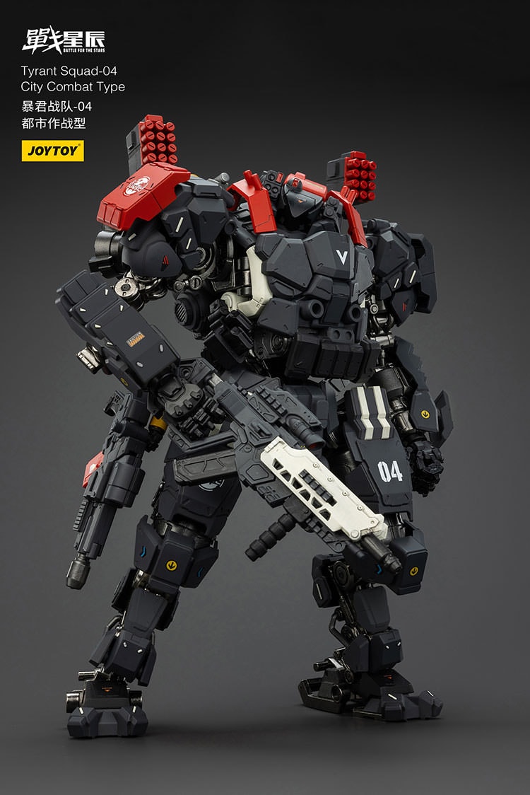 Battle for the Stars Tyrant Squad-04 City Combat Type Action Figure  (Prototype Shown) View 16
