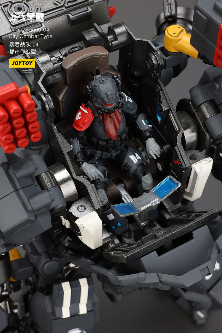 Battle for the Stars Tyrant Squad-04 City Combat Type Action Figure  (Prototype Shown) View 21