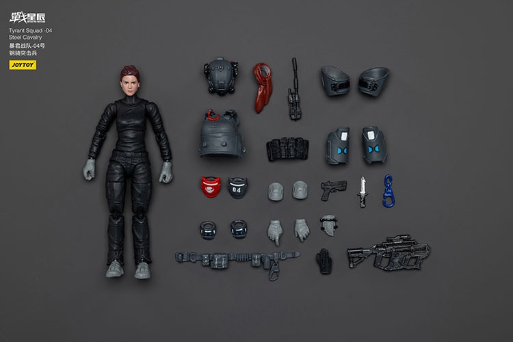 Battle for the Stars Tyrant Squad-04 City Combat Type Action Figure  (Prototype Shown) View 23