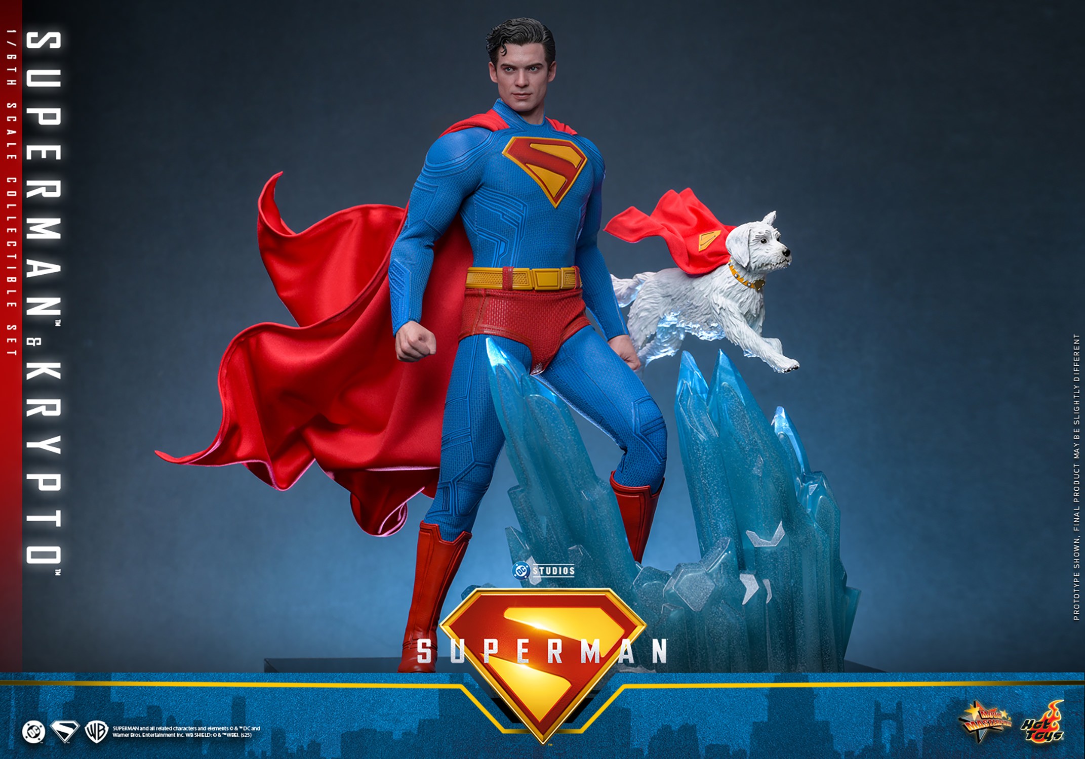 Superman™ & Krypto™ Sixth Scale Figure Set by Hot Toys | Sideshow
