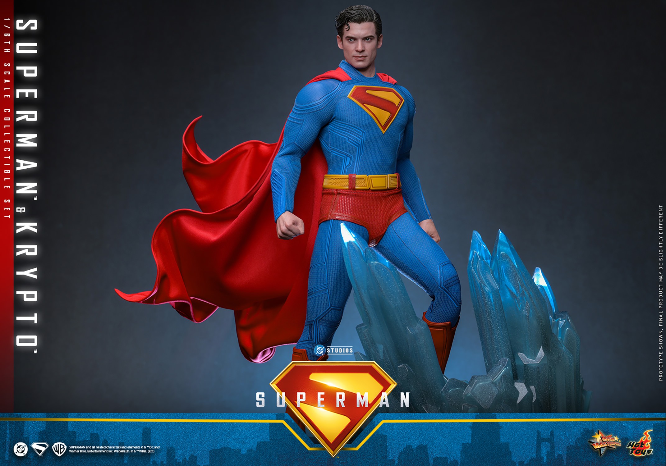 Superman™ & Krypto™ Sixth Scale Figure Set by Hot Toys