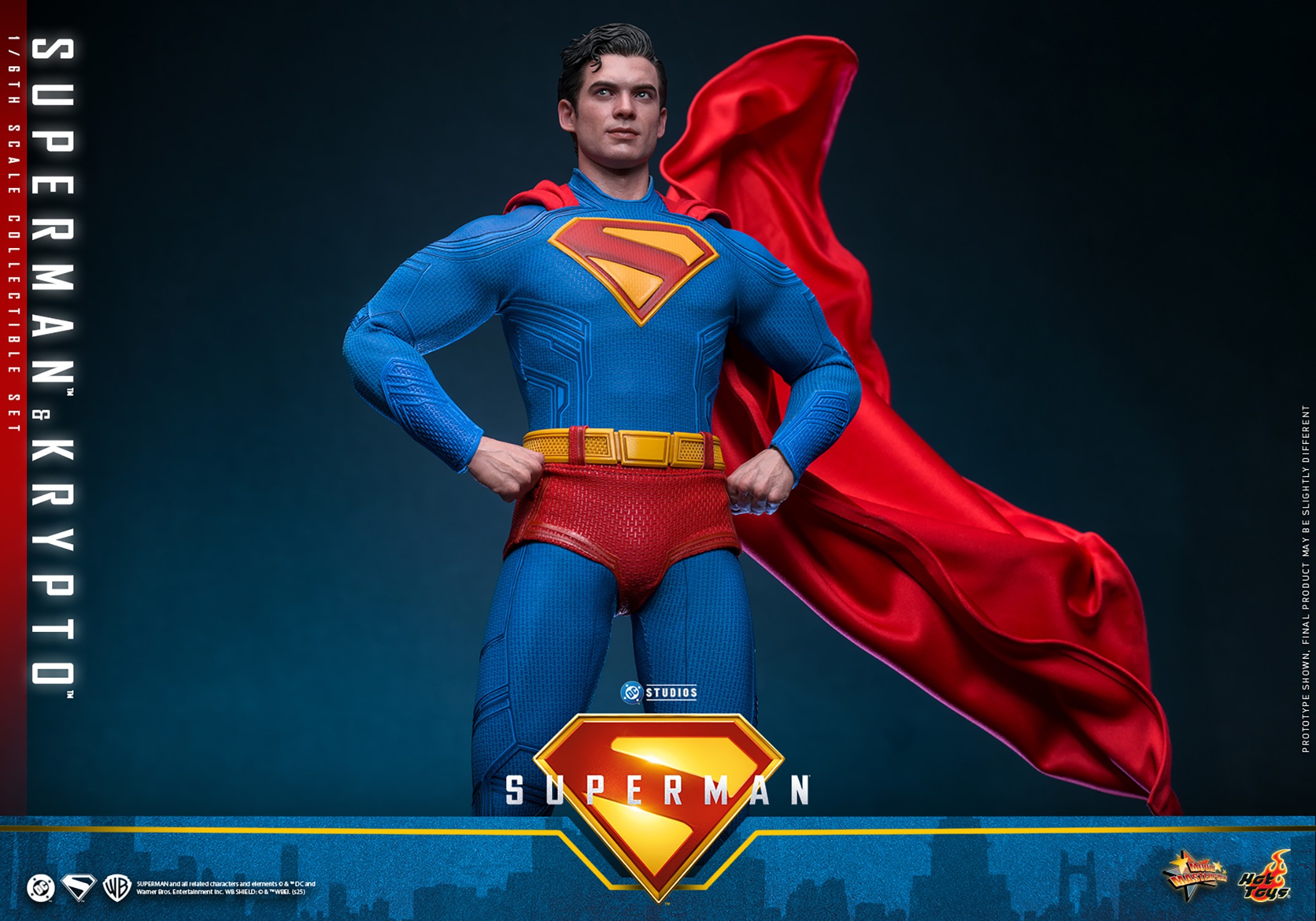 Superman™ & Krypto™ Sixth Scale Figure Set by Hot Toys