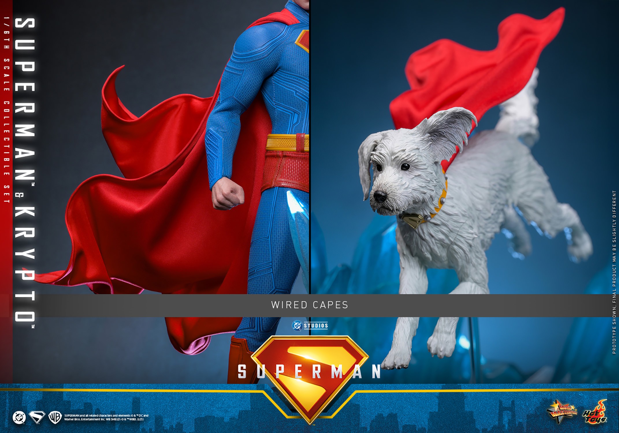 Superman™ & Krypto™ Sixth Scale Figure Set by Hot Toys | Sideshow  Collectibles