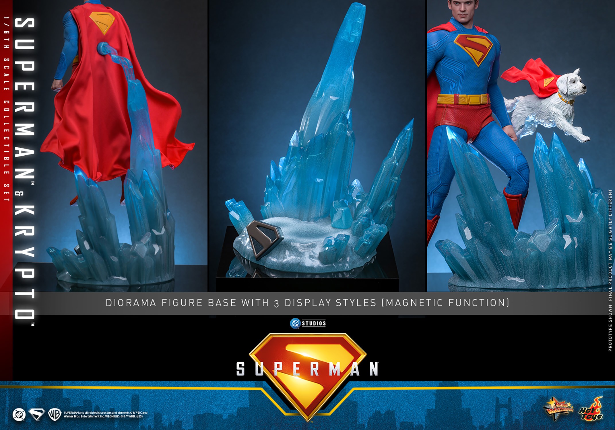 Hottoys SIXTH SCALE スーパーマン　ジャンク Preorder! Hot Toys MMS812 Superman 1/6th Scale Superman