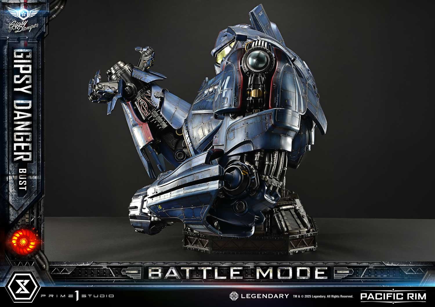 Pacific Rim Gipsy Danger (Battle Mode) Bust  (Prototype Shown) View 11
