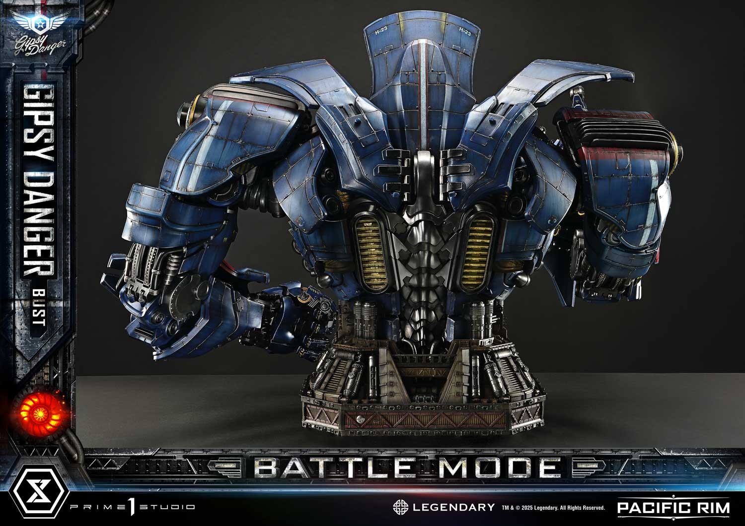 Pacific Rim Gipsy Danger (Battle Mode) Bust  (Prototype Shown) View 12