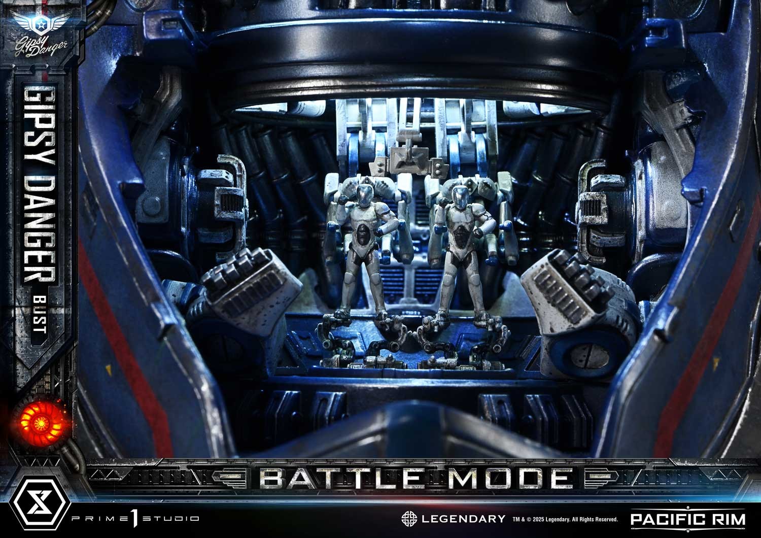 Pacific Rim Gipsy Danger (Battle Mode) Bust  (Prototype Shown) View 19