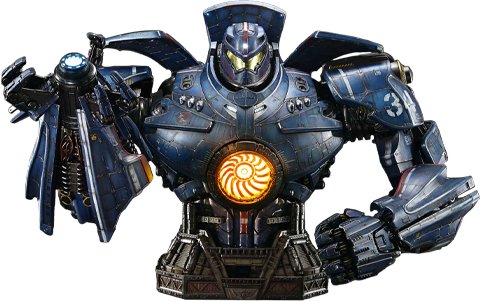 Pacific Rim Gipsy Danger (Battle Mode) Bust  (Prototype Shown) View 20