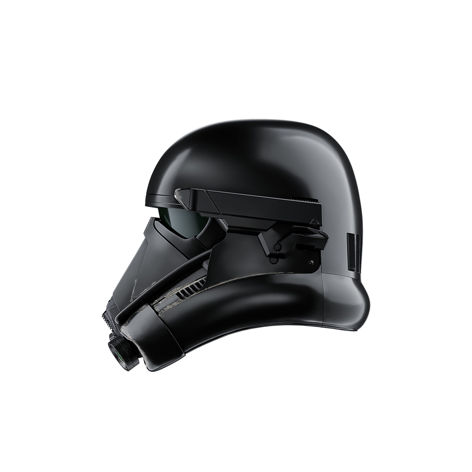 Star Wars Black Imperial Death Trooper Life-Size Helmet  (Prototype Shown) View 3