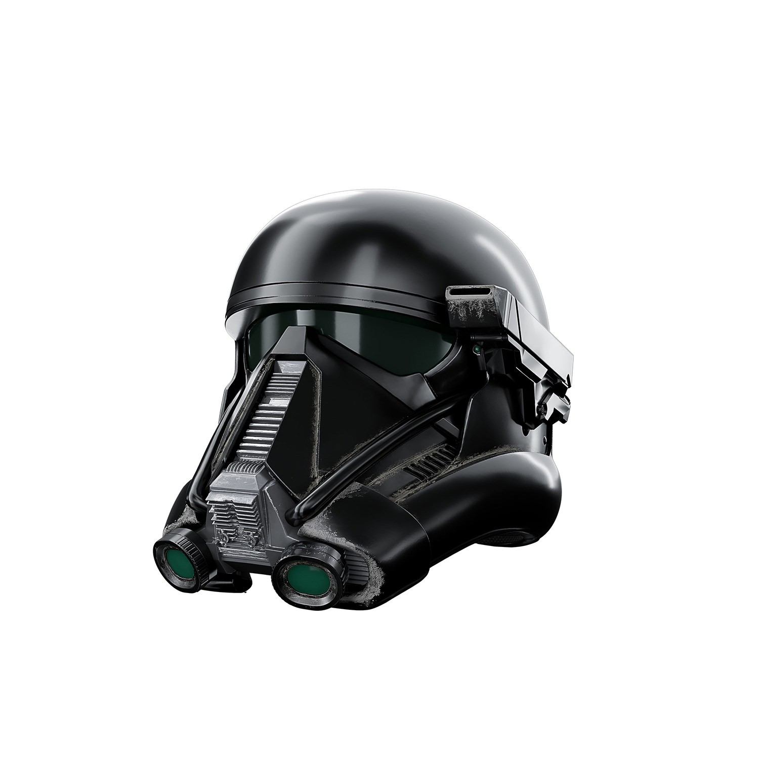 Star Wars Black Imperial Death Trooper Life-Size Helmet  (Prototype Shown) View 5