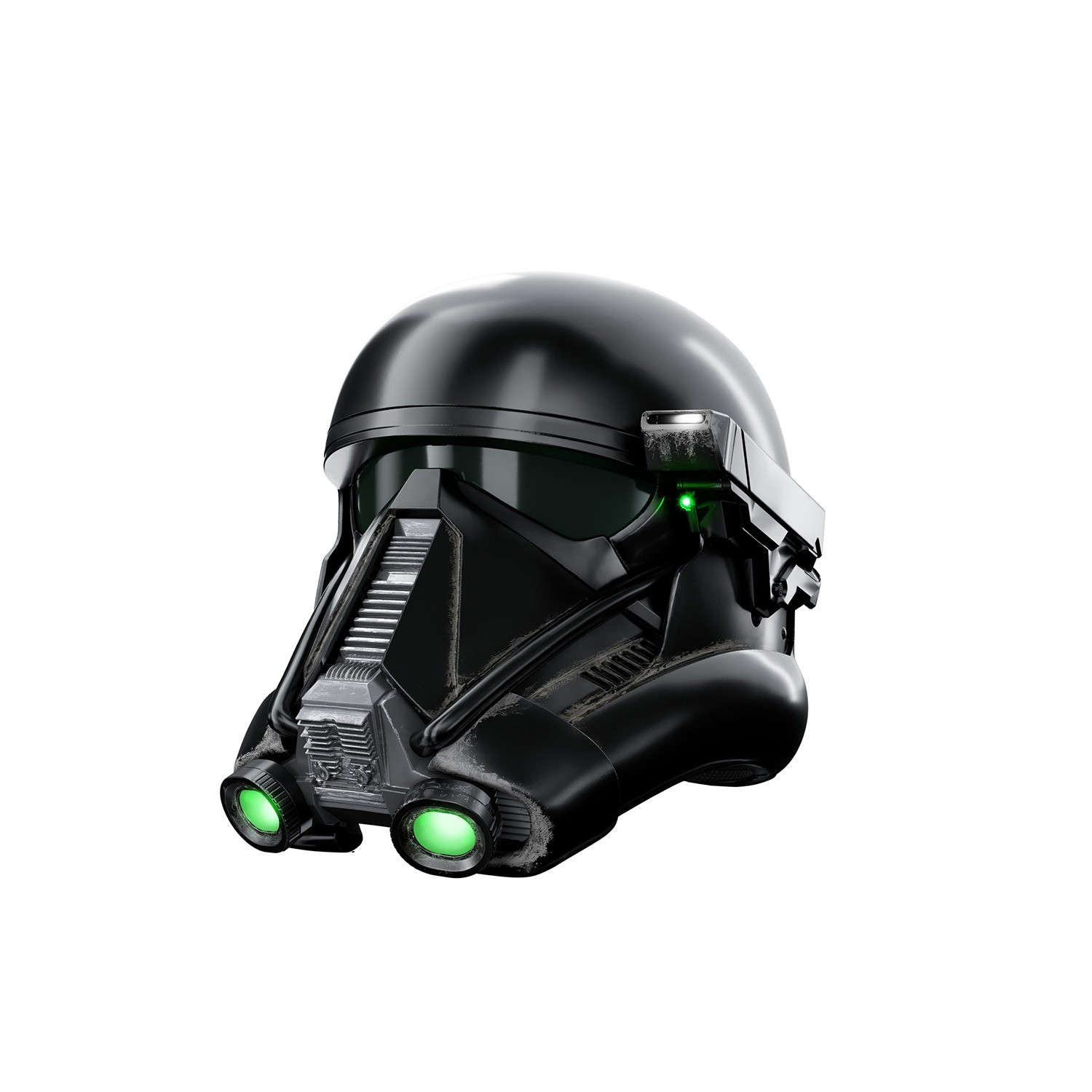 buffelo horns motorcycle helmet Small Horns Black