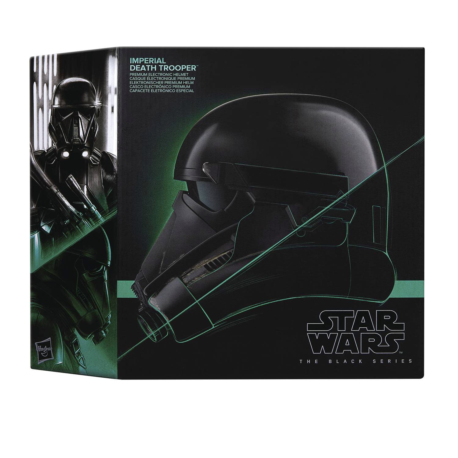 Star Wars Black Imperial Death Trooper Life-Size Helmet  (Prototype Shown) View 7