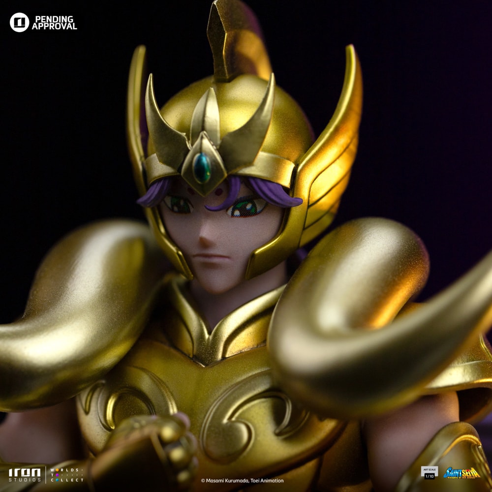 Saint Seiya Aries Mu 1:10 Scale Statue  Collector Edition (Prototype Shown) View 3
