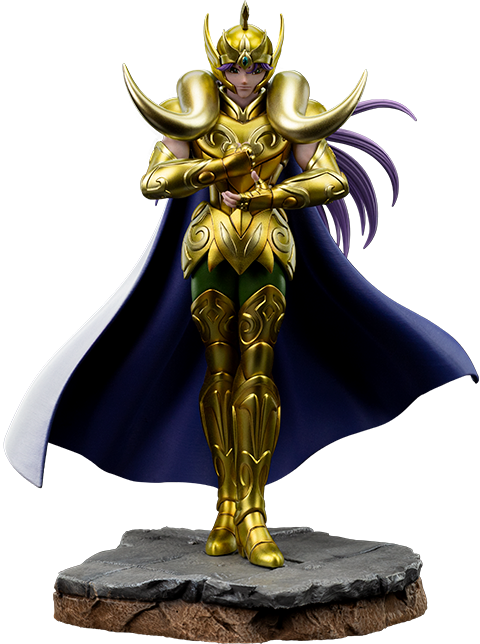 Aries Mu Deluxe 1:10 Scale Statue by Iron Studios | Sideshow