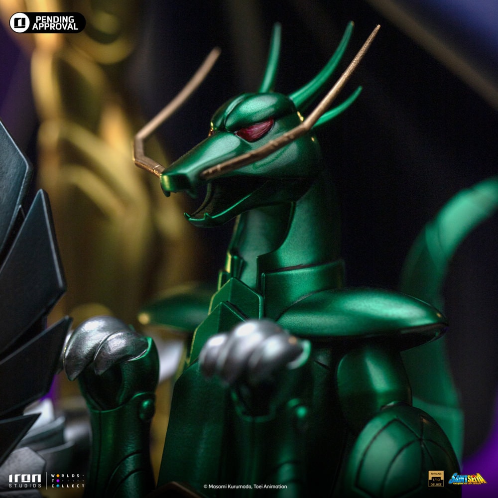 Saint Seiya Aries Mu Deluxe 1:10 Scale Statue  (Prototype Shown) View 4