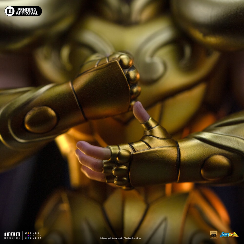 Saint Seiya Aries Mu Deluxe 1:10 Scale Statue  (Prototype Shown) View 13