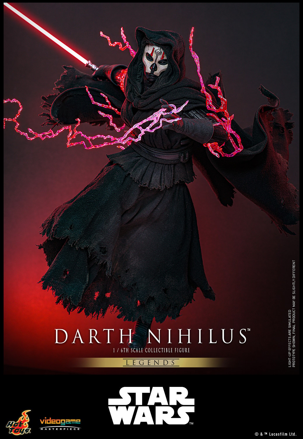 Star Wars Darth Nihilus™ Sixth Scale Figure  (Prototype Shown) View 3