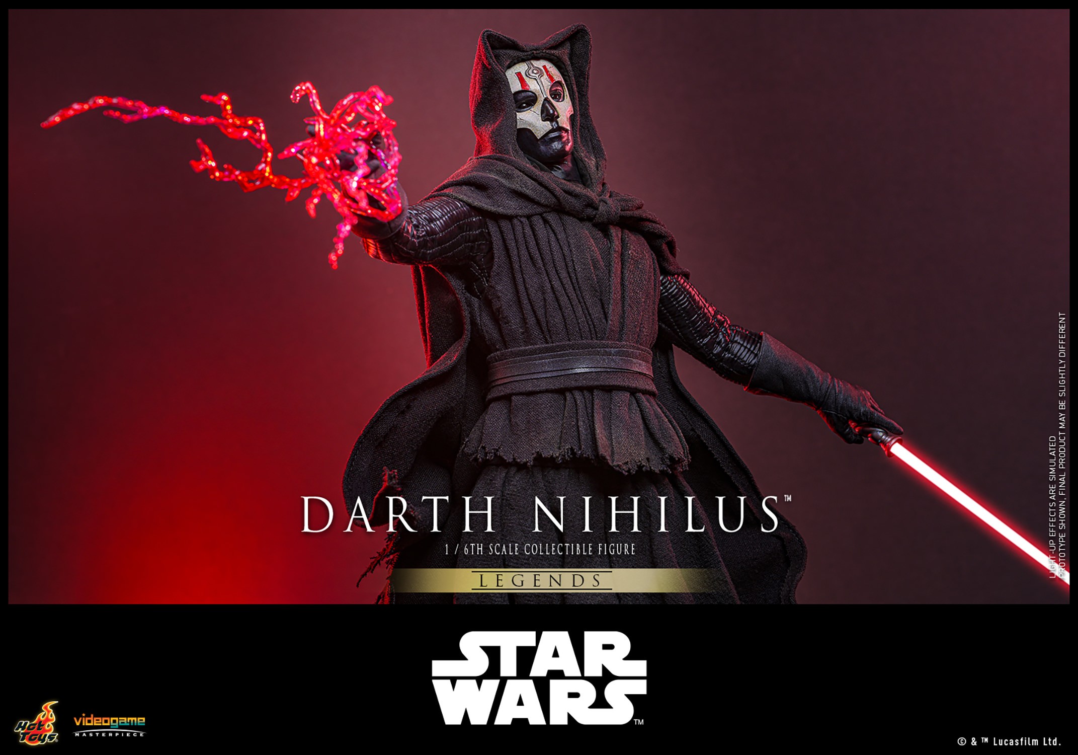 Star Wars Darth Nihilus™ Sixth Scale Figure  (Prototype Shown) View 5