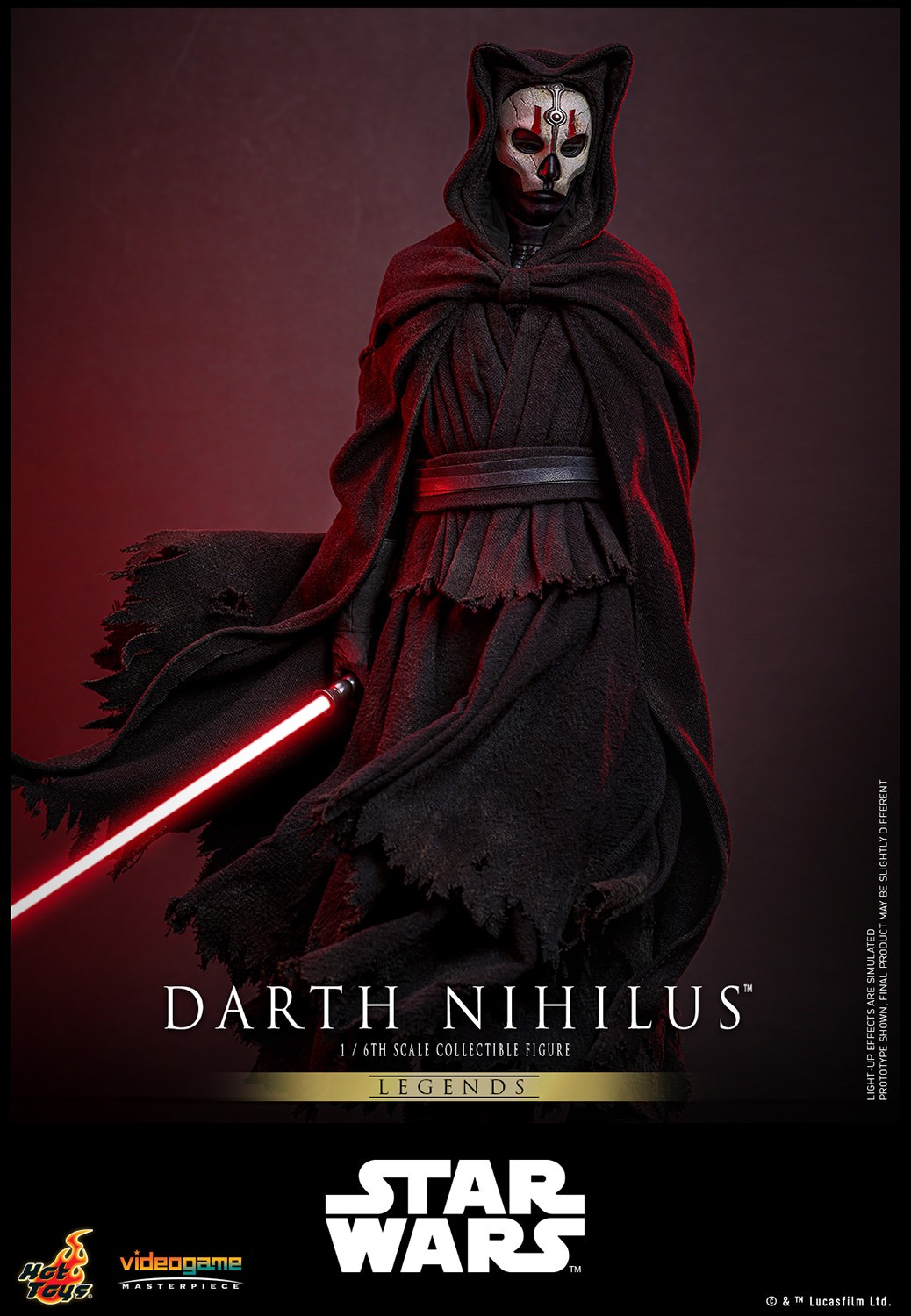 Star Wars Darth Nihilus™ Sixth Scale Figure  (Prototype Shown) View 6
