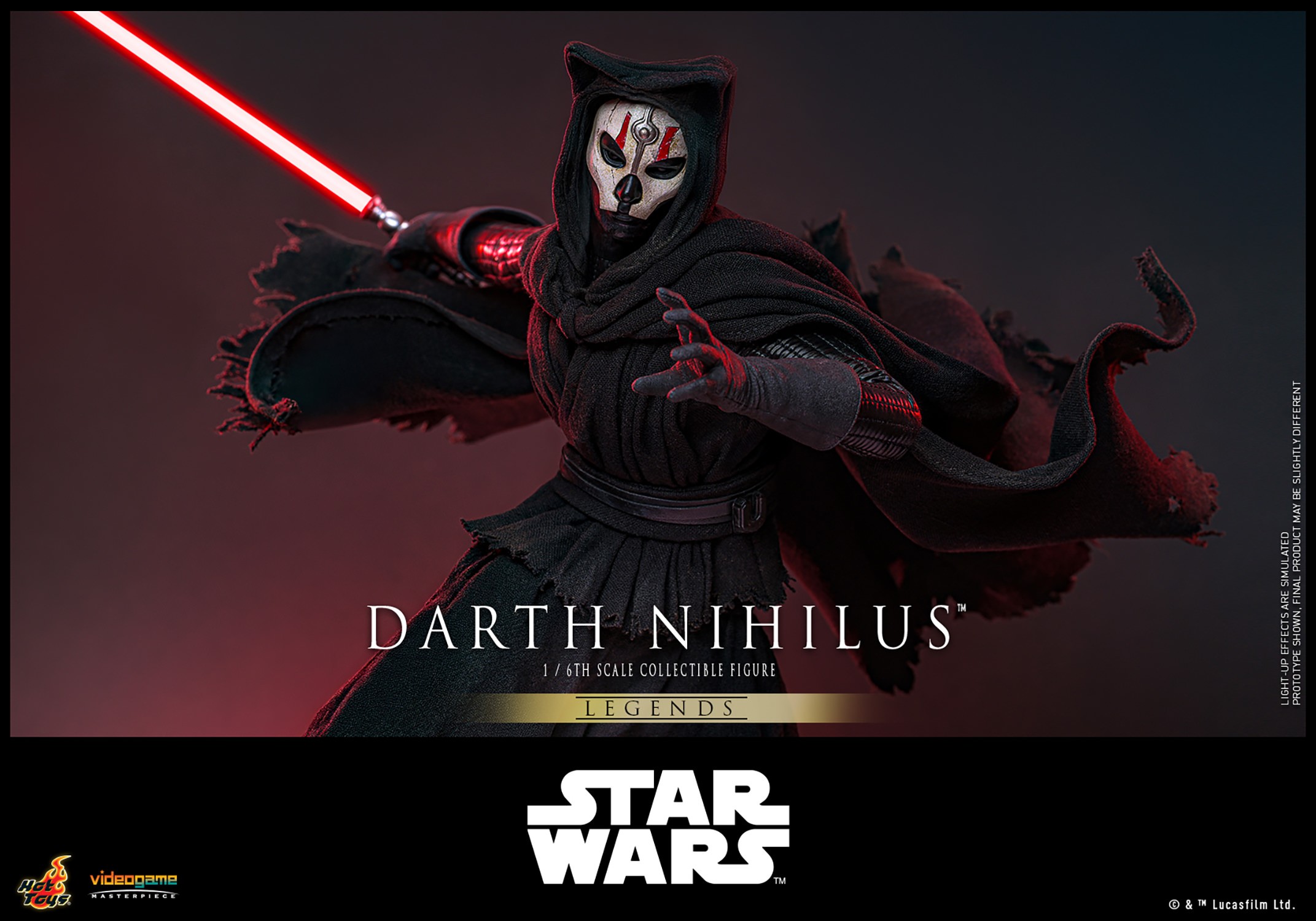 Star Wars Darth Nihilus™ Sixth Scale Figure  (Prototype Shown) View 8