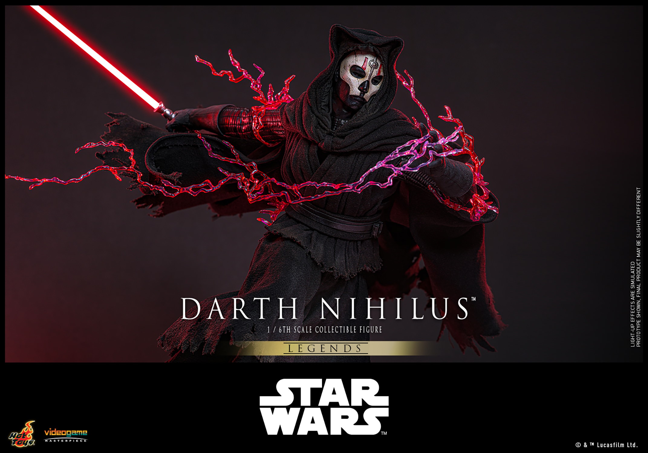 Star Wars Darth Nihilus™ Sixth Scale Figure  (Prototype Shown) View 9