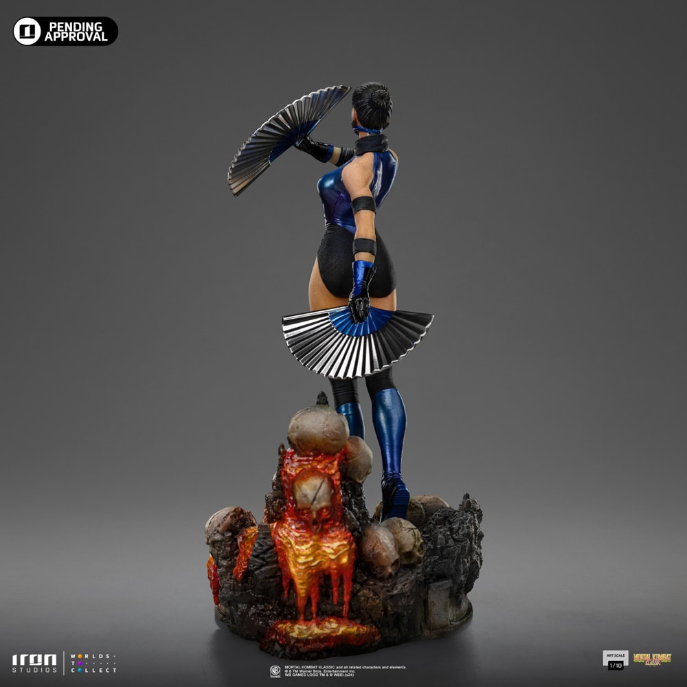 Mortal Kombat Kitana 1:10 Scale Statue  (Prototype Shown) View 10