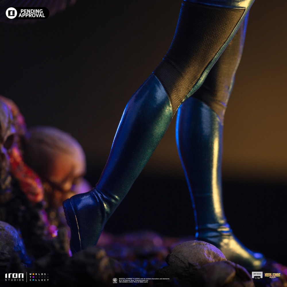 Mortal Kombat Kitana 1:10 Scale Statue  (Prototype Shown) View 12