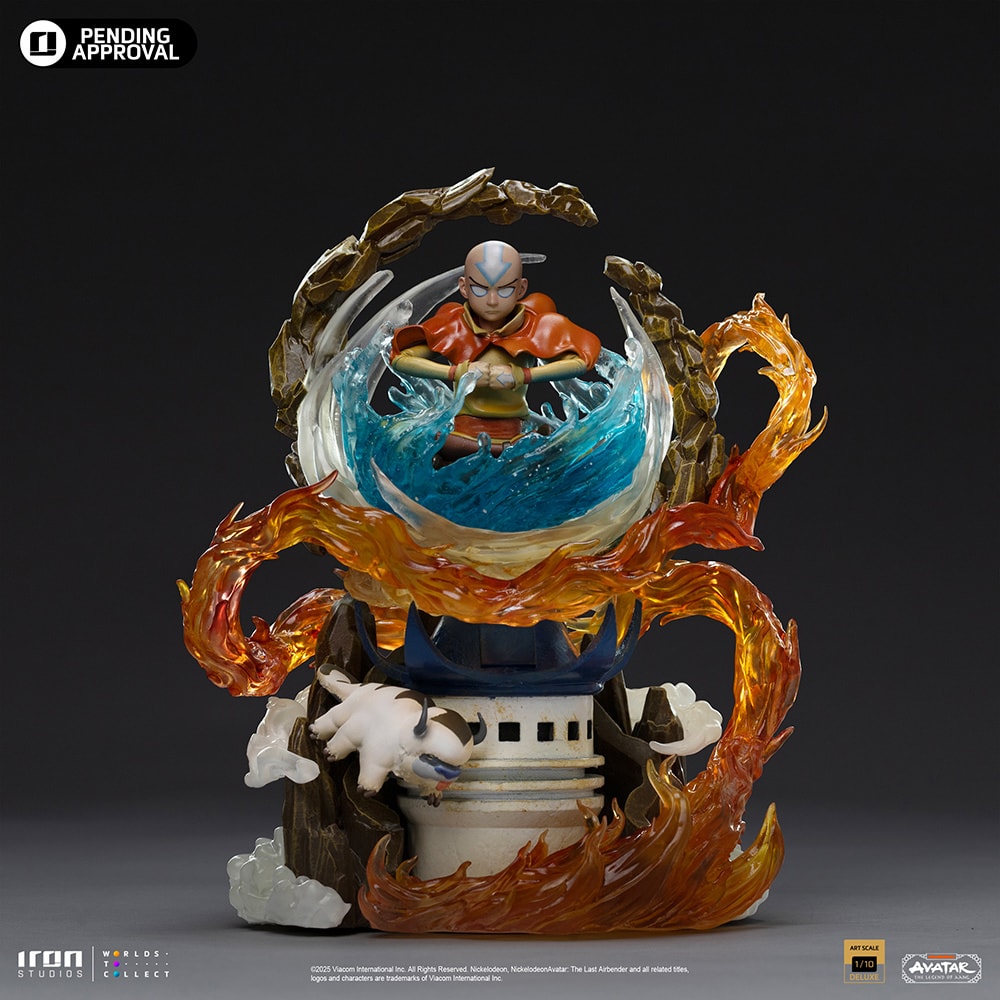 Avatar: The Last Airbender Aang 1:10 Scale Statue  (Prototype Shown) View 9