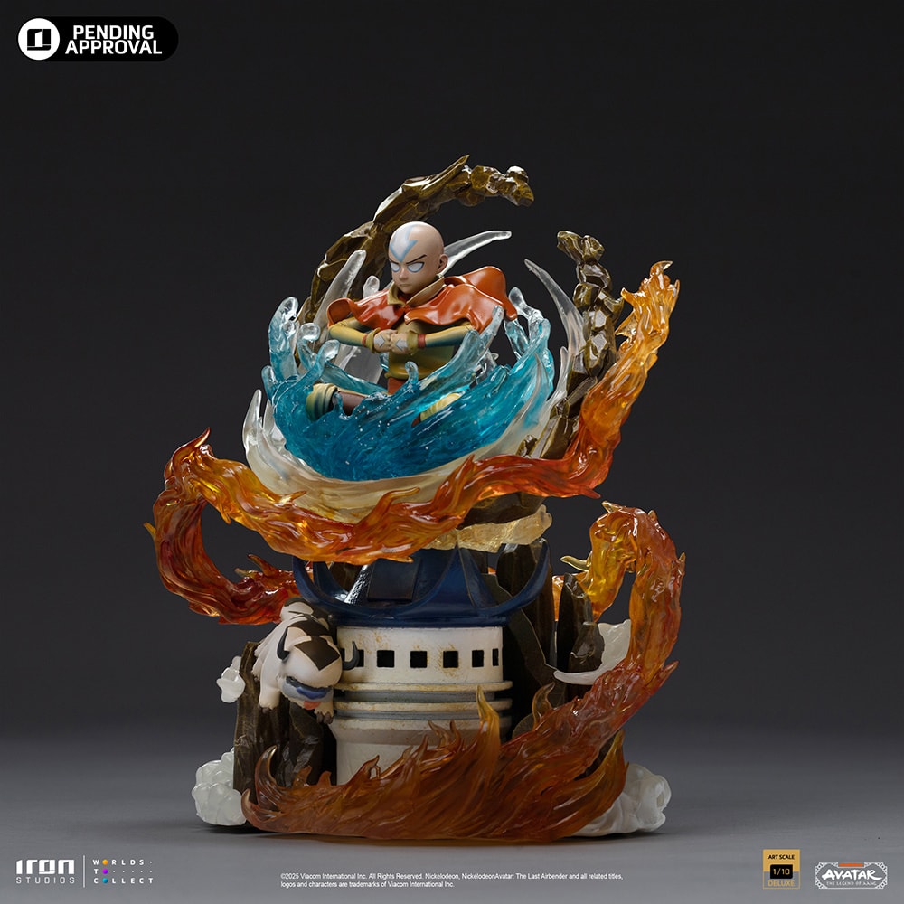 Avatar: The Last Airbender Aang 1:10 Scale Statue  (Prototype Shown) View 10