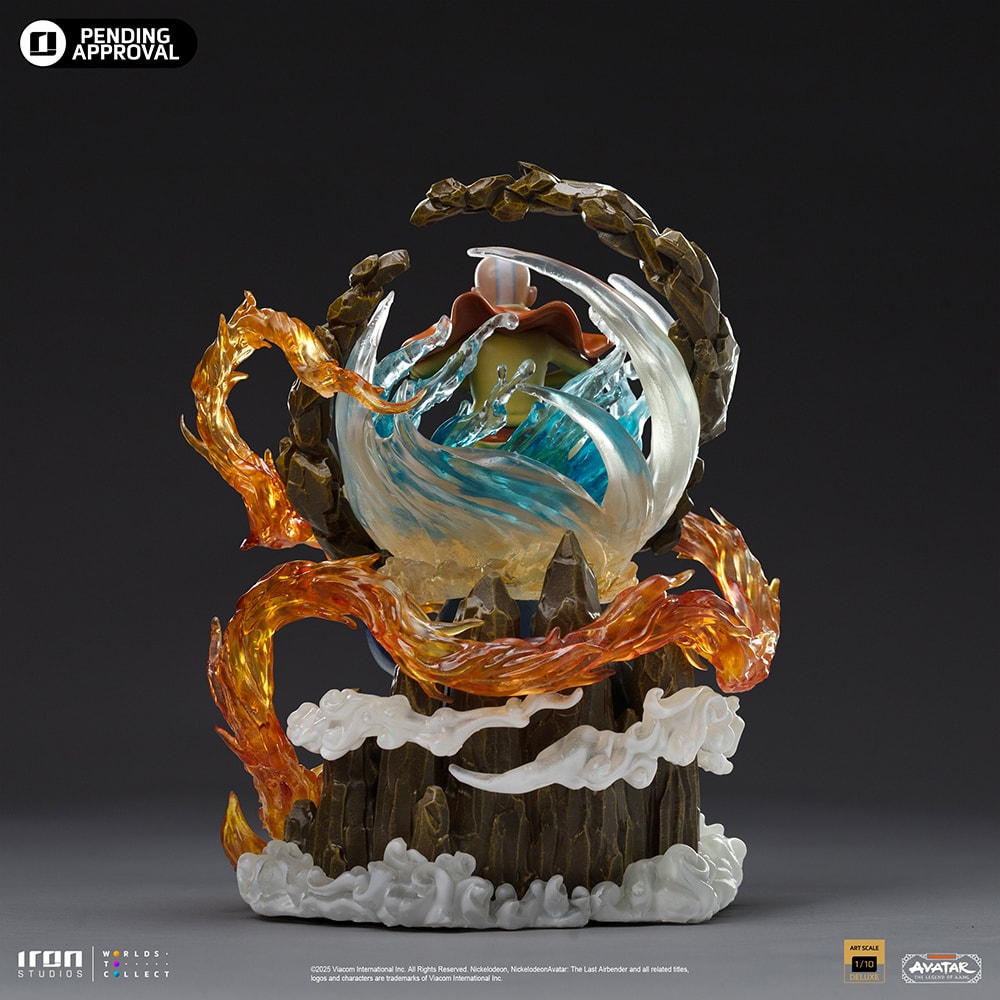 Avatar: The Last Airbender Aang 1:10 Scale Statue  (Prototype Shown) View 12
