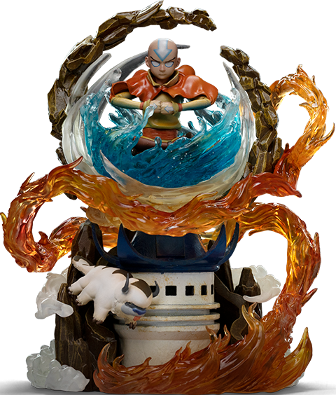 Avatar: The Last Airbender Aang 1:10 Scale Statue  (Prototype Shown) View 13
