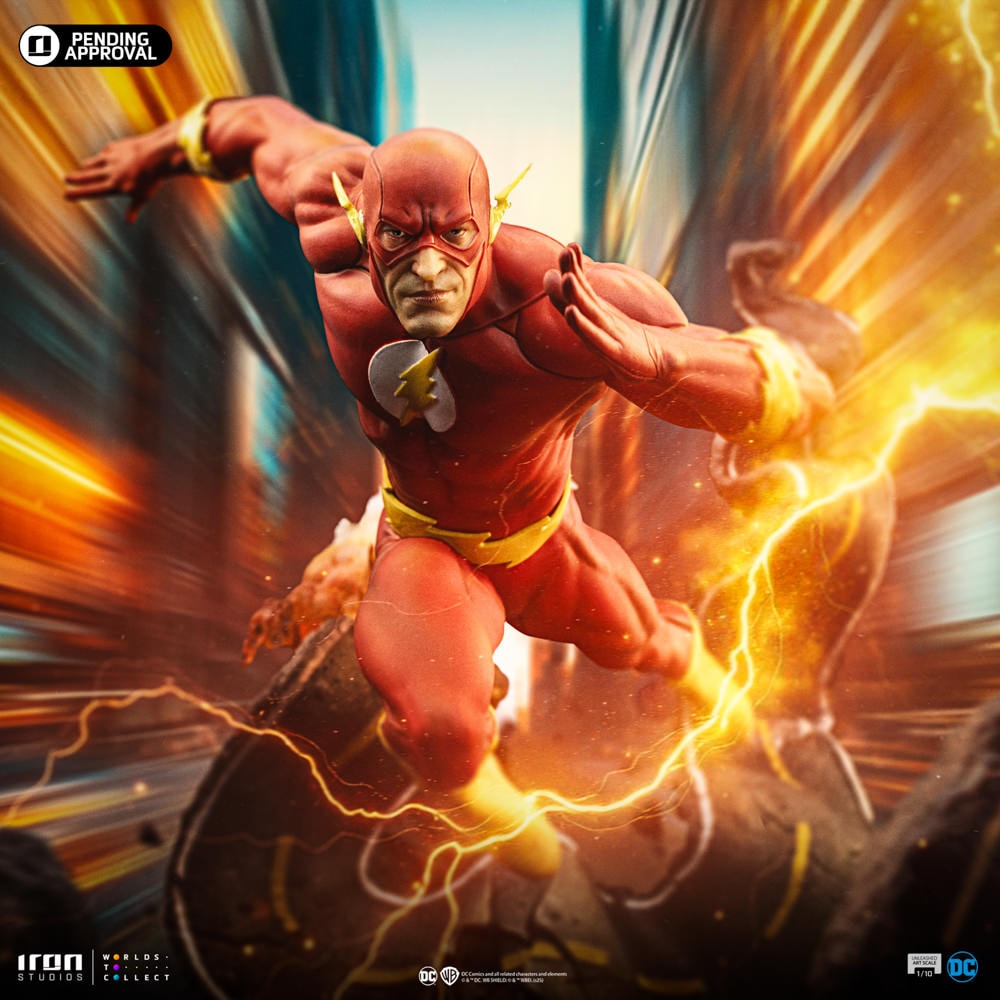 Flash UIeashed 1:10 Art Scale Statue by Iron Studios | Sideshow