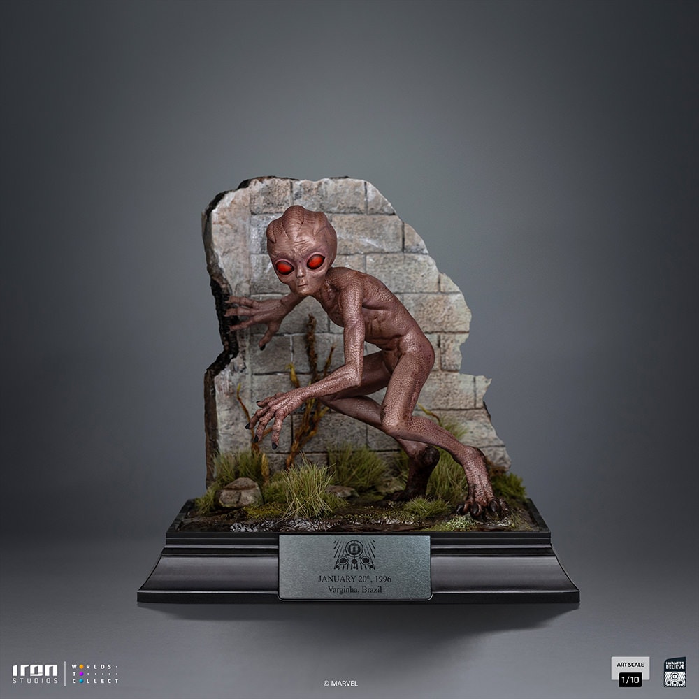 I Want To Believe ET Varginha 1:10 Scale Statue  (Prototype Shown) View 11