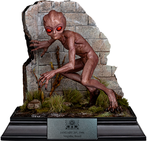 I Want To Believe ET Varginha 1:10 Scale Statue  (Prototype Shown) View 15