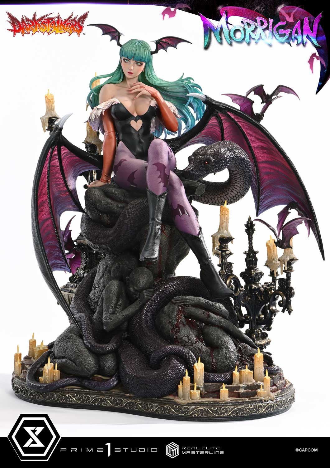 Darkstalkers Morrigan Statues  (Prototype Shown) View 7