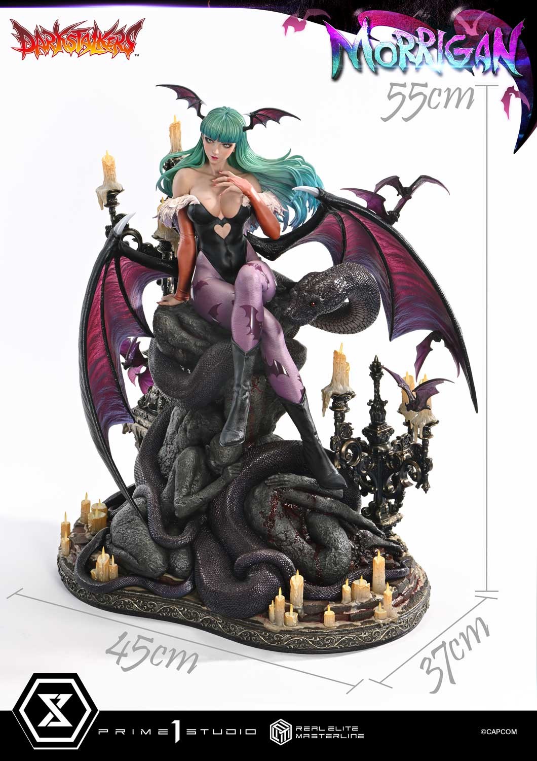 Darkstalkers Morrigan Statues  (Prototype Shown) View 9