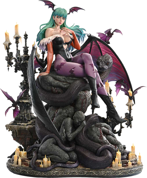 Darkstalkers Morrigan Statues  (Prototype Shown) View 24