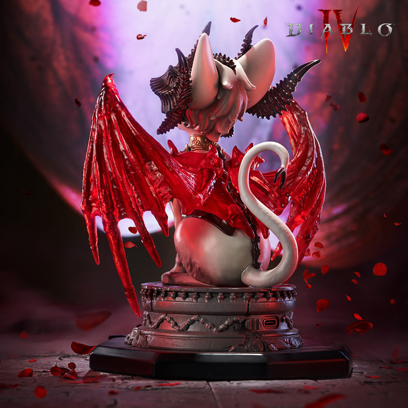 Diablo Lilith Meow Light-Up Collectible Figure  (Prototype Shown) View 4
