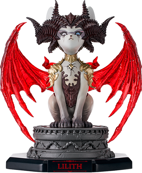 Lilith Meow Light-Up Collectible Figure by HEX Collectibles
