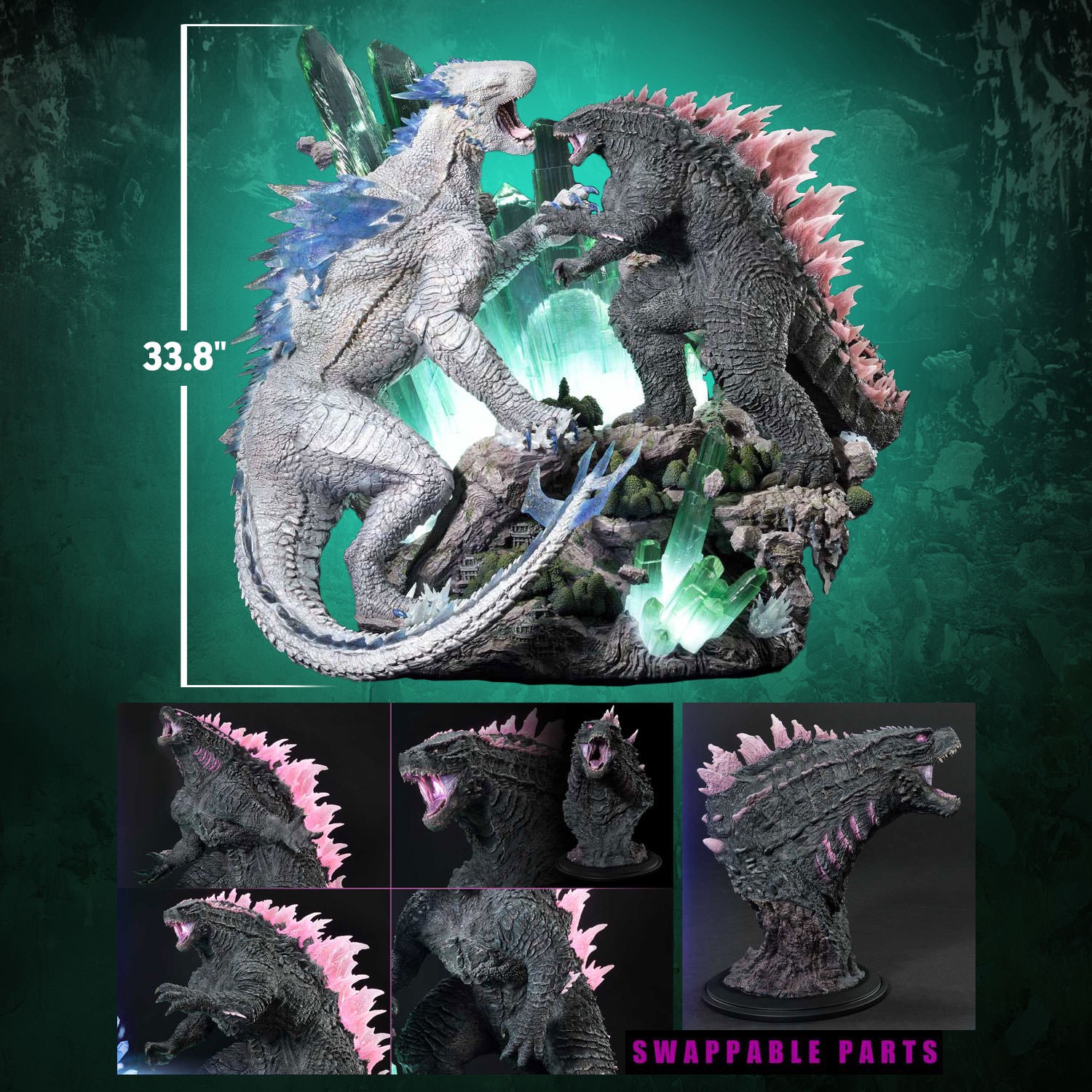 Godzilla vs. Shimo Diorama by Prime 1 Studio | Sideshow