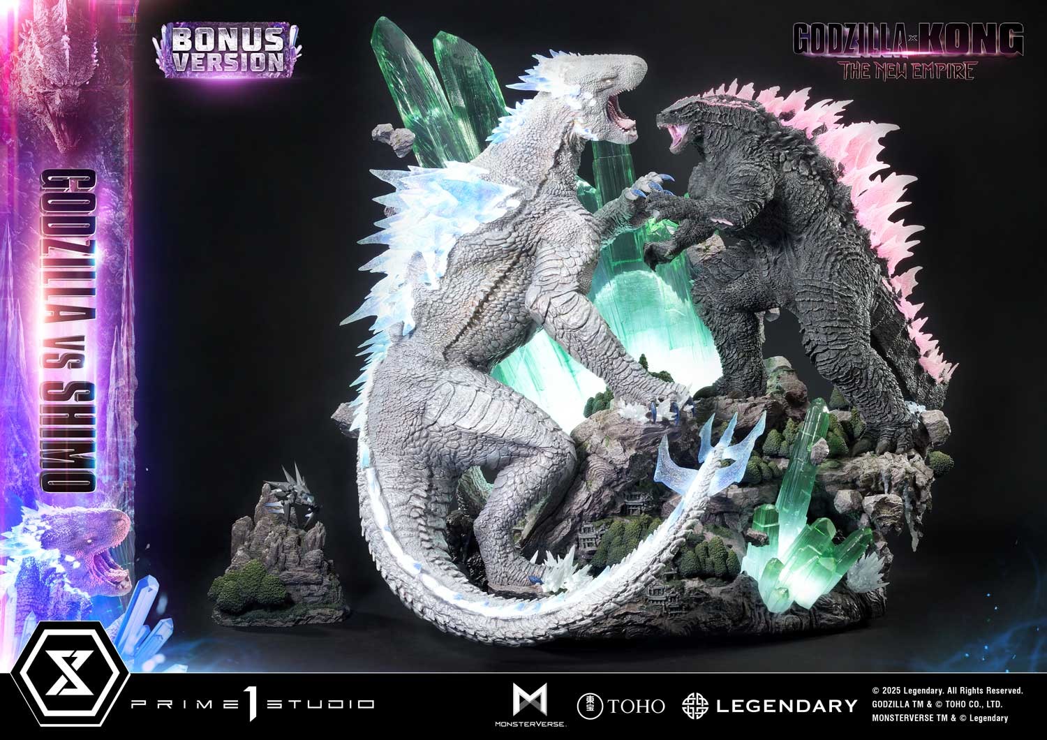 Godzilla vs. Kong Godzilla vs. Shimo (Bonus Version) Diorama  (Prototype Shown) View 6