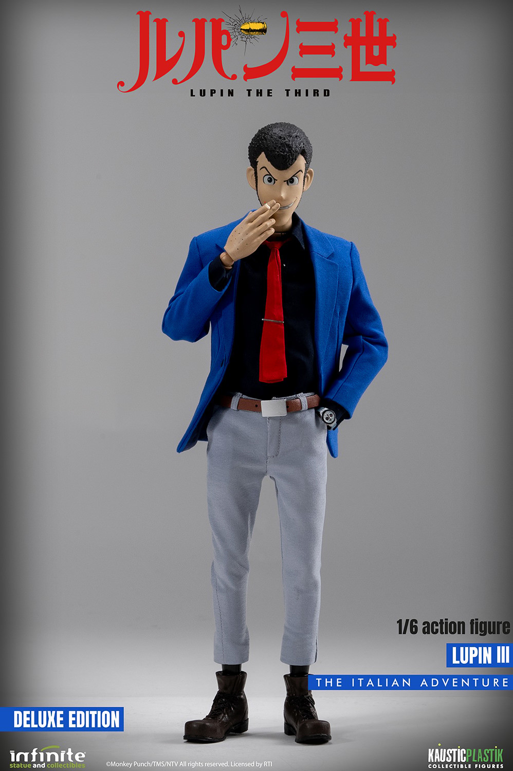 Lupin the Third Lupin (Deluxe Edition) Sixth Scale Figure  (Prototype Shown) View 8