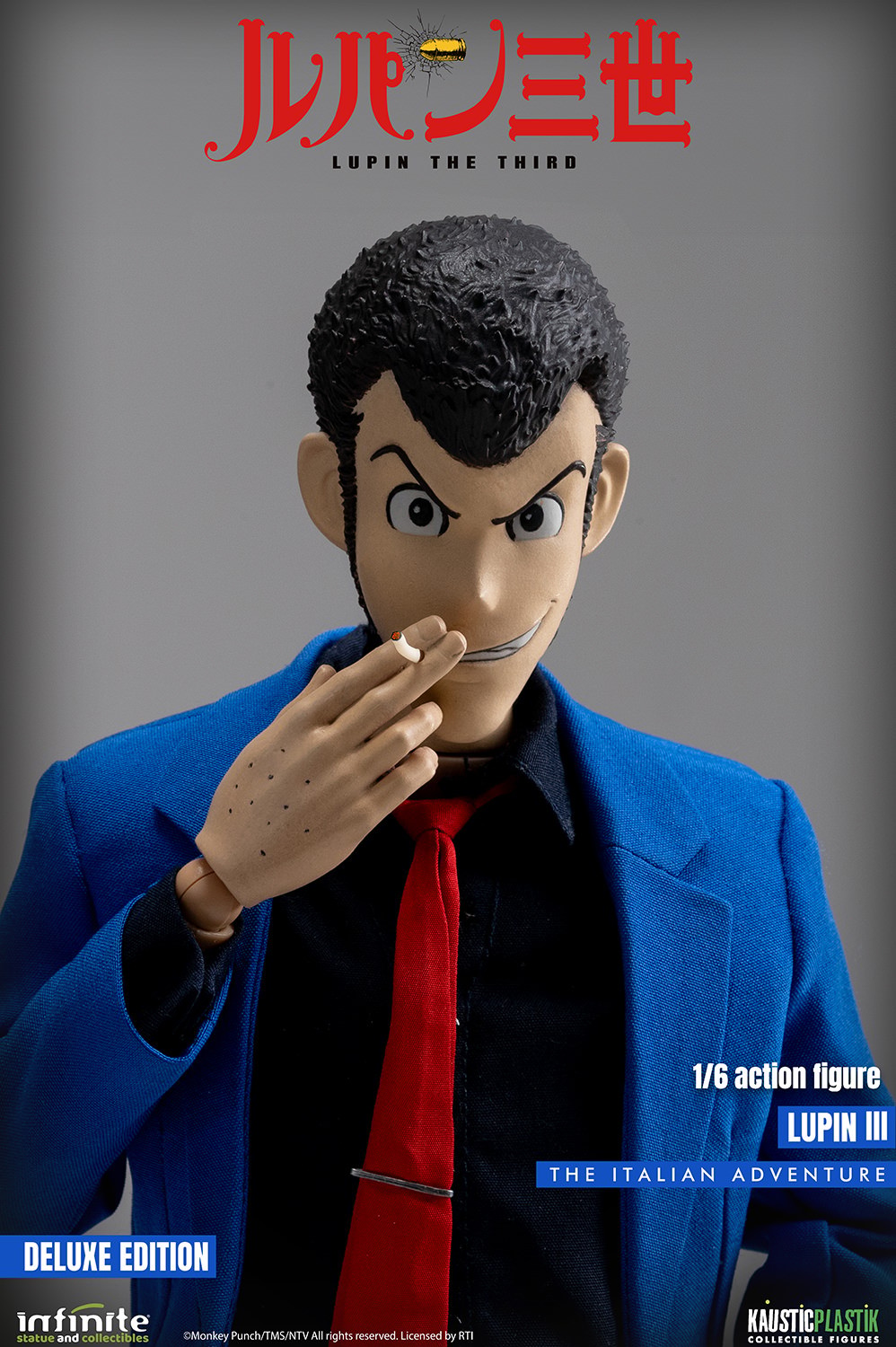 Lupin the Third Lupin (Deluxe Edition) Sixth Scale Figure  (Prototype Shown) View 10