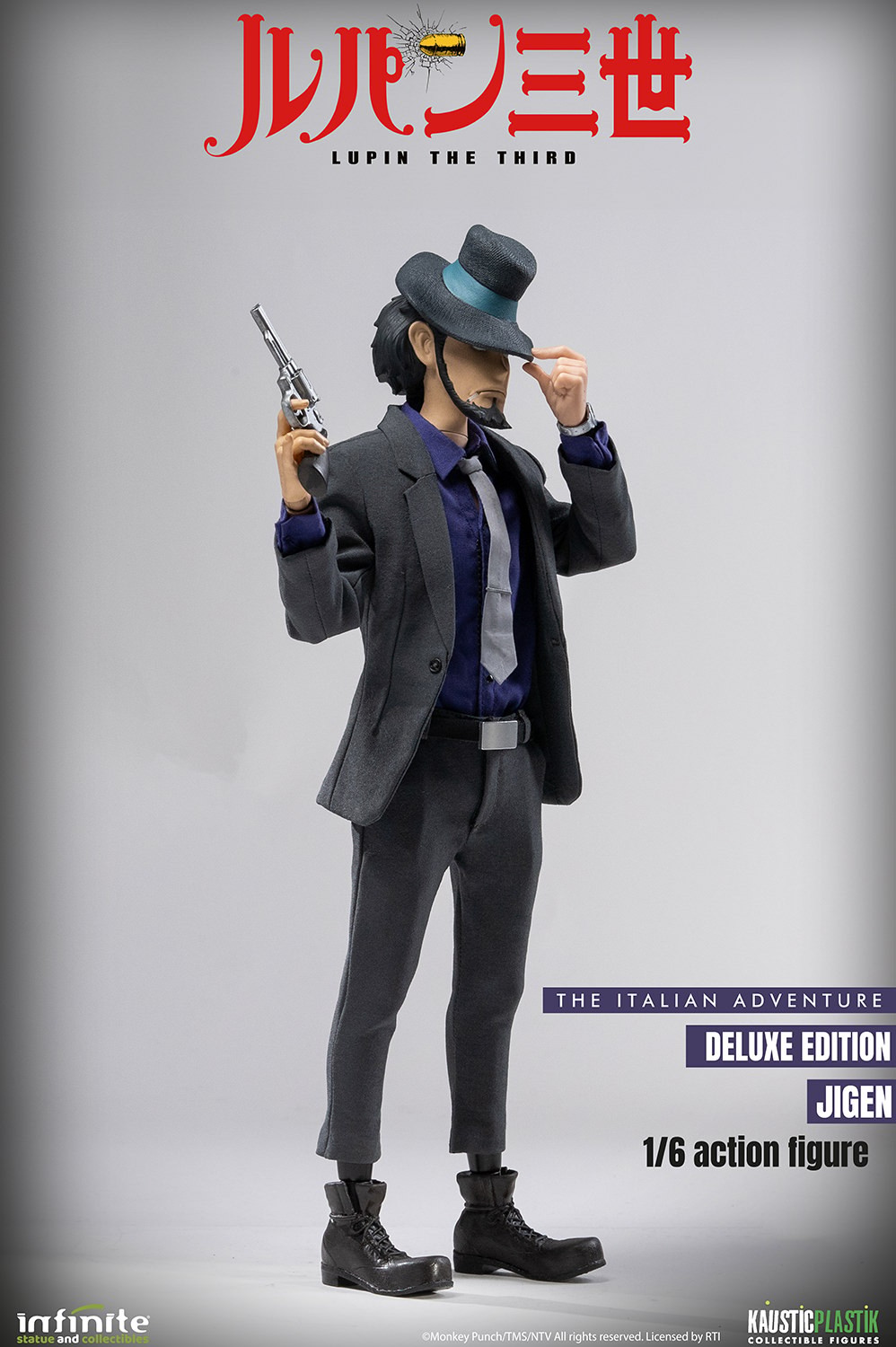Lupin the Third Jigen (Deluxe Edition) Sixth Scale Figure  (Prototype Shown) View 8