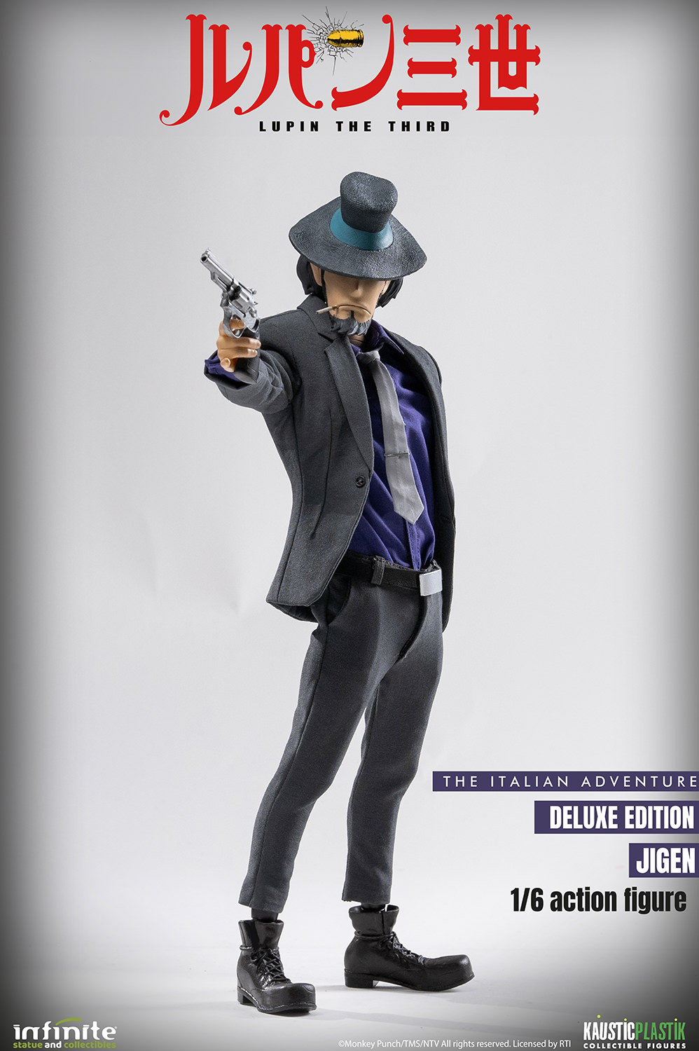 Lupin the Third Jigen (Deluxe Edition) Sixth Scale Figure  (Prototype Shown) View 10