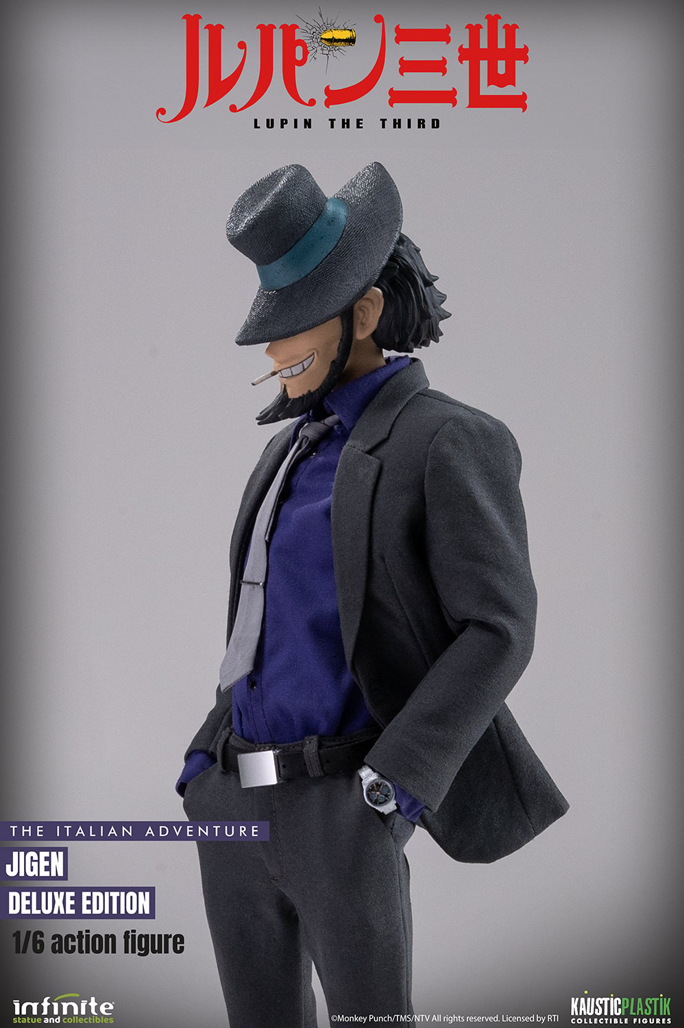 Lupin the Third Jigen (Deluxe Edition) Sixth Scale Figure  (Prototype Shown) View 12