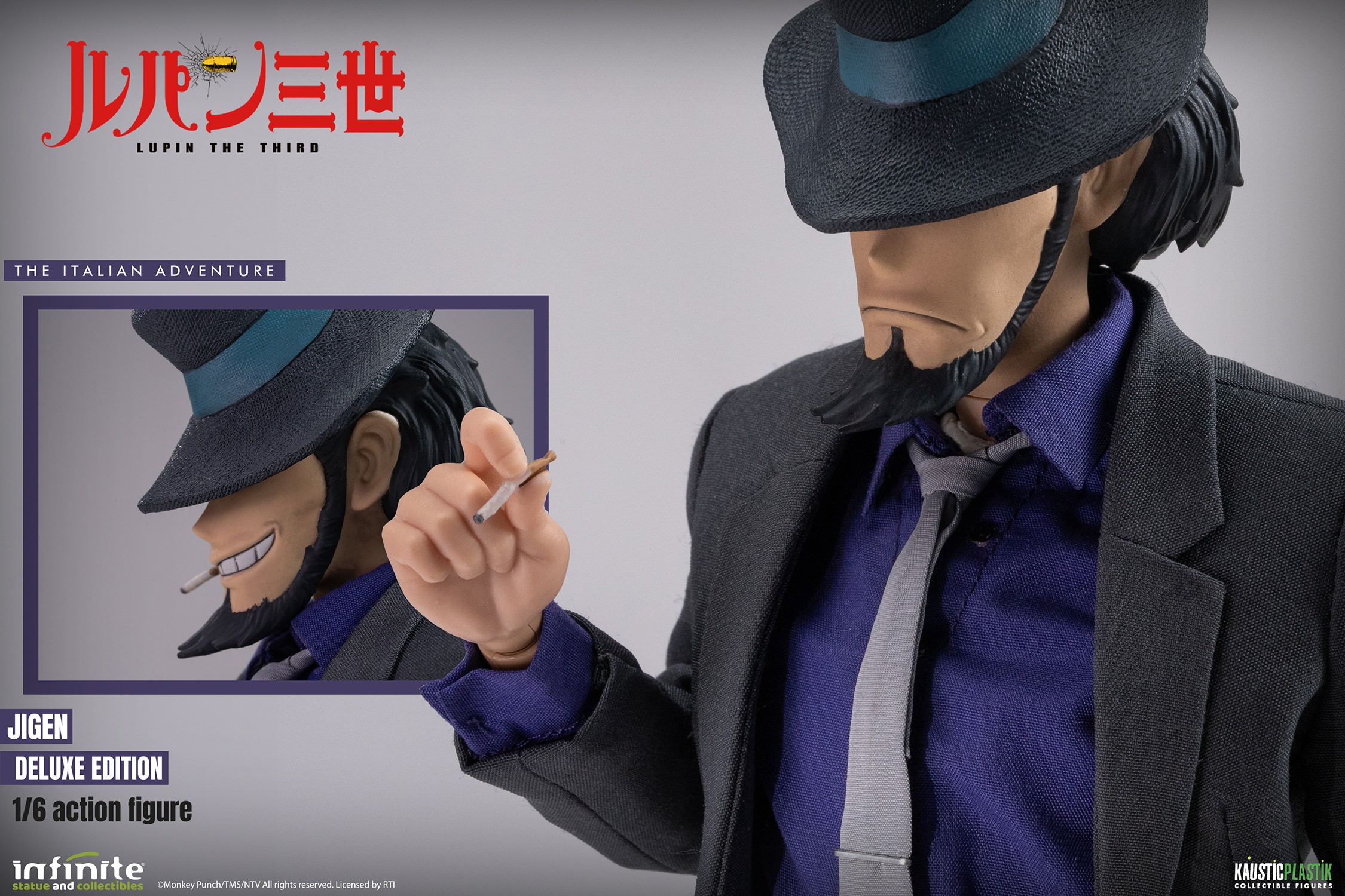 Lupin the Third Jigen (Deluxe Edition) Sixth Scale Figure  (Prototype Shown) View 14
