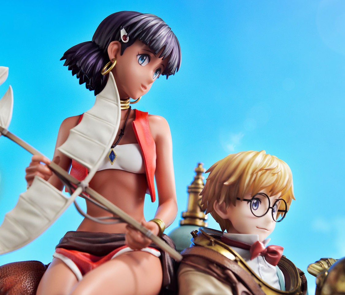Nadia: The Secret of Blue Water Nadia & Jean Statues  (Prototype Shown) View 4