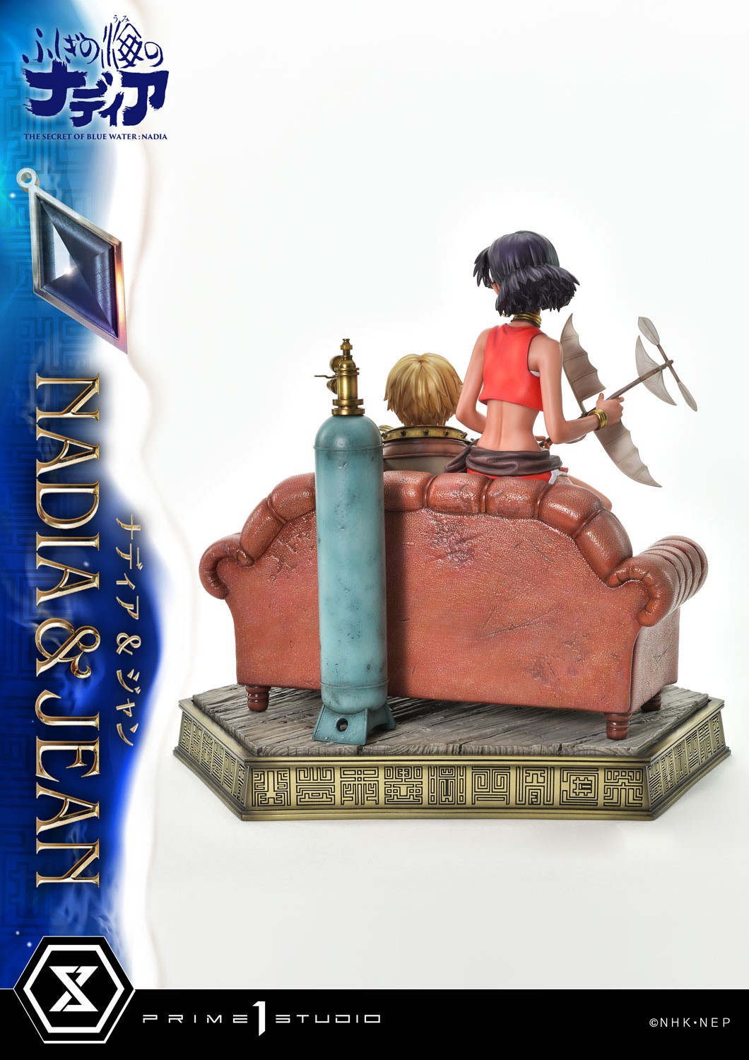 Nadia: The Secret of Blue Water Nadia & Jean Statues  (Prototype Shown) View 9
